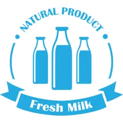 Creative milk Logo PNG Vector logo