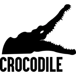 Crocodile Logo PNG Vector logo