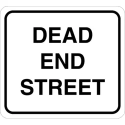 Dead end street Logo PNG Vector logo