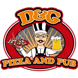 D&G Pizza and Pub Logo PNG Vector logo