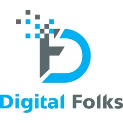 Digital Folks Logo PNG Vector logo