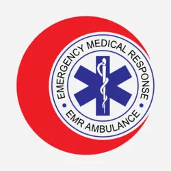 EMR Ambulance Logo PNG Vector logo