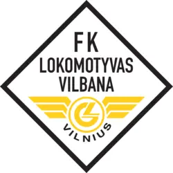 FK Lokomotyvas-Vilbana Vilnius (late 90's) Logo PNG Vector logo