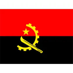 Flag of Angola Logo PNG Vector logo