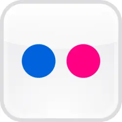 Flickr button Logo PNG Vector logo