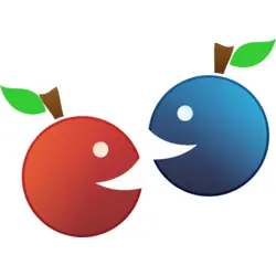 Fruit Face Logo PNG Vector logo