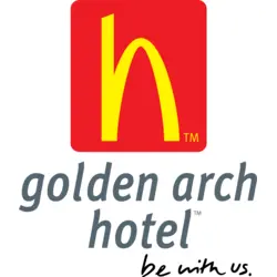 Golden Arch Hotel Logo PNG Vector logo