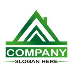 Green Real Estate Logo PNG Vector logo