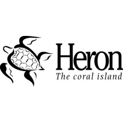Heron The coral island Logo PNG Vector logo