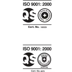 ISO 9001 SWISS Logo PNG Vector logo