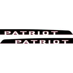 Jeep Patriot Hood Decal Logo PNG Vector logo