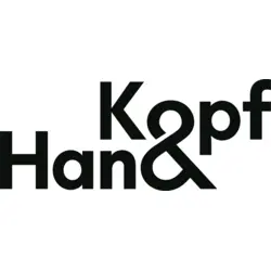 Kopf-Hand Logo PNG Vector logo