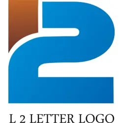 L2 Letter Logo PNG Vector logo