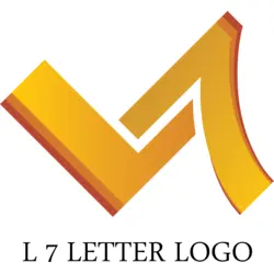 L7 Letter Logo PNG Vector logo