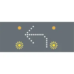 LEAVE MOTORWAY SIGN Logo PNG Vector logo