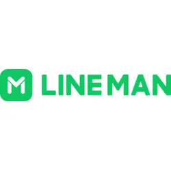 Line Man Logo PNG Vector logo