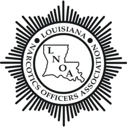 LOUISIANA NARCOTICS OFFICERS ASSOCIATION Logo PNG Vector logo