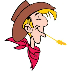 Lucky Luke Logo PNG Vector logo