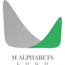 M Alphabet Logo PNG Vector logo