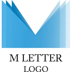 M Letter Logo PNG Vector logo
