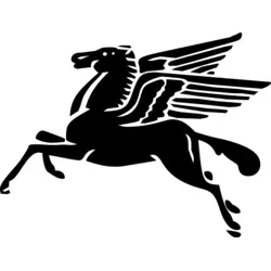 Mobil Pegasus Logo PNG Vector logo