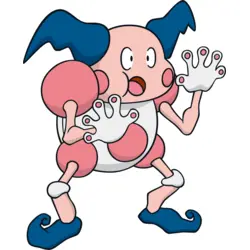 Mr. Mime Logo PNG Vector logo