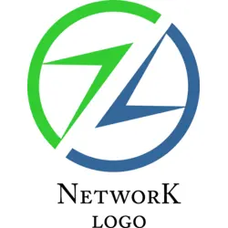 Network Web Z Letter Logo PNG Vector logo