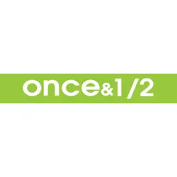 once & 1/2 Logo PNG Vector logo