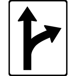 ONLY DESIGNATED DIRECTIONS PERMITTED Logo PNG Vector logo