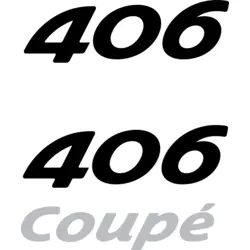 Peugeot 406 Logo PNG Vector logo