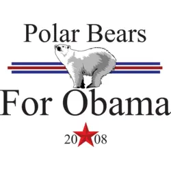 polar bears for obama Logo PNG Vector logo