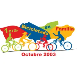 Primera Bicicletada en Familia Logo PNG Vector logo