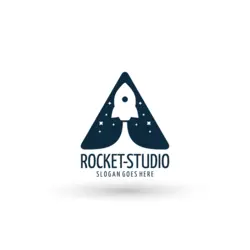 Rocket Ship Logo PNG Vector logo