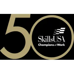 SkillsUSA's 50th Anniversary Logo PNG Vector logo