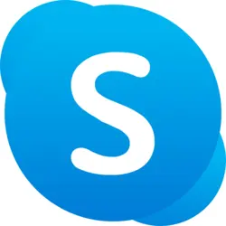 Skype Gradient Logo PNG Vector logo