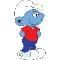 Smurf Logo PNG Vector logo