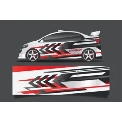 SPORTS CAR STICKER Logo PNG Vector logo