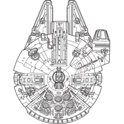Star Wars: Millennium Falcon Logo PNG Vector logo
