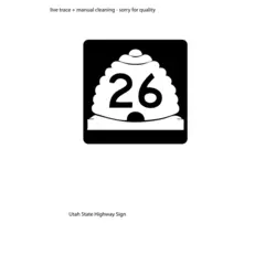 State Highway Utah Logo PNG Vector logo