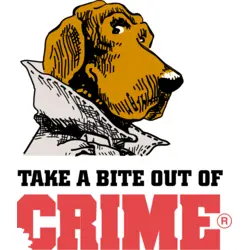 Take a Bite Out of Crime Logo PNG Vector logo