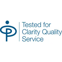 Tested for Clarity Quality Services Logo PNG Vector logo