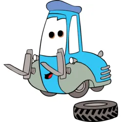 The Cars Guido Logo PNG Vector logo