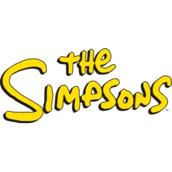 The Simpsons Yellow Logo PNG Vector logo