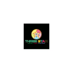 Three Star Printers Logo PNG Vector logo