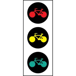 TRAFFIC LIGHTS FOR BICYCLES Logo PNG Vector logo