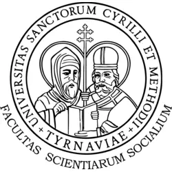 Universitas Sanctorum Cyrilli - TRNAVA Logo PNG Vector logo