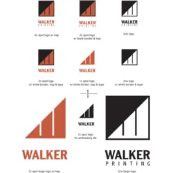Walker Printing Logo PNG Vector logo
