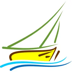 Water Boat Logo PNG Vector logo
