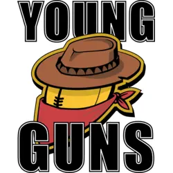 Young Guns Logo PNG Vector logo