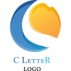 C Circle Letter Logo PNG Vector logo